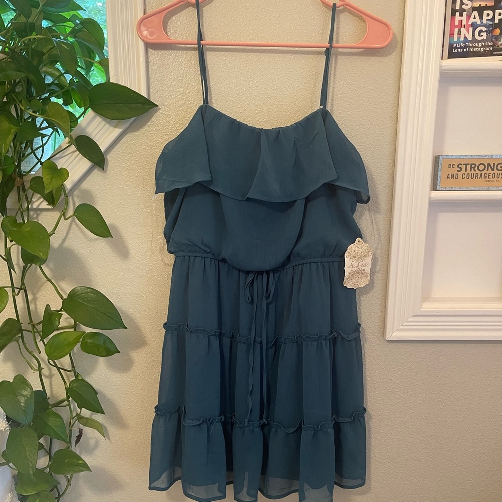 Teal altar’d state sundress